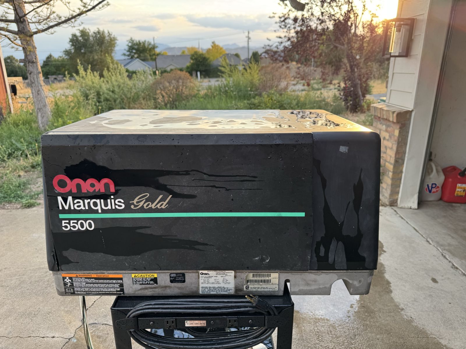Onan generator 5500w