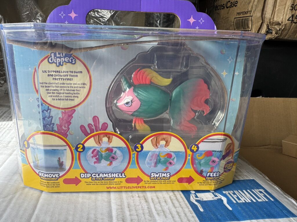 Lil Dippers Interactive Fish And Tank Toy