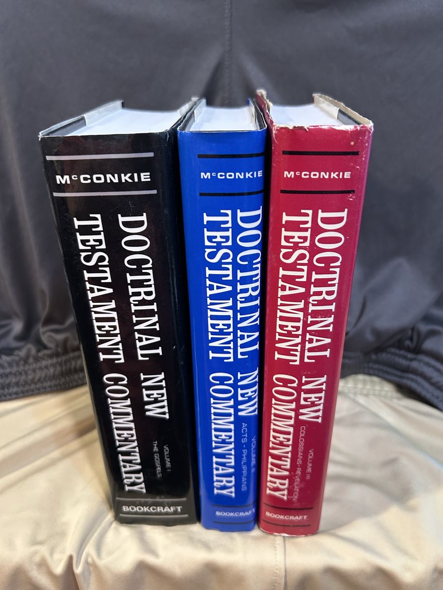 Doctrinal New Testament Commentary by Bruce R. McConkie - Complete 3 Volume Set
