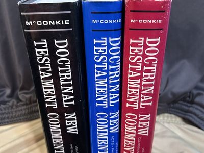 Doctrinal New Testament Commentary by Bruce R. McConkie - Complete 3 Volume Set