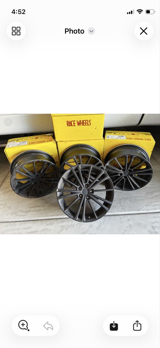 Black 17x7 wheels
