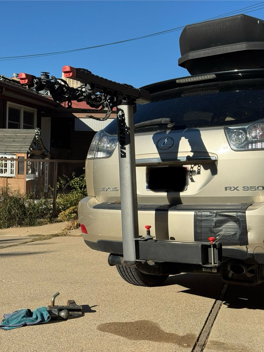 Yakima full swing hitch bike rack