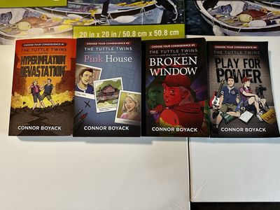 Tuttle Twins Connor Boyack set of 4 choose your consequence books