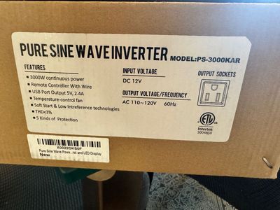 NEW Giandel 3000W Inverter