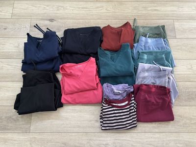 Mandala Scrubs XL tops, L Bottom