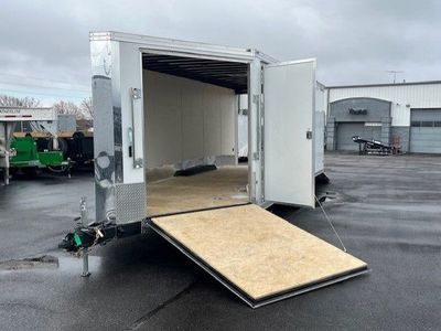 Wells Cargo 8.5 x 28 Snowmobile Trailer