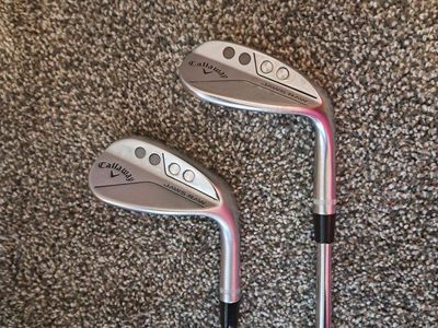 Callaway Jaws Raw 54 and 58 Wedges