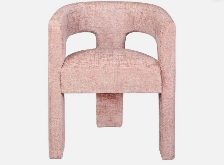 Gwen Modern Luxury Jacquard Fabric Upholstered Sculpture Armchair