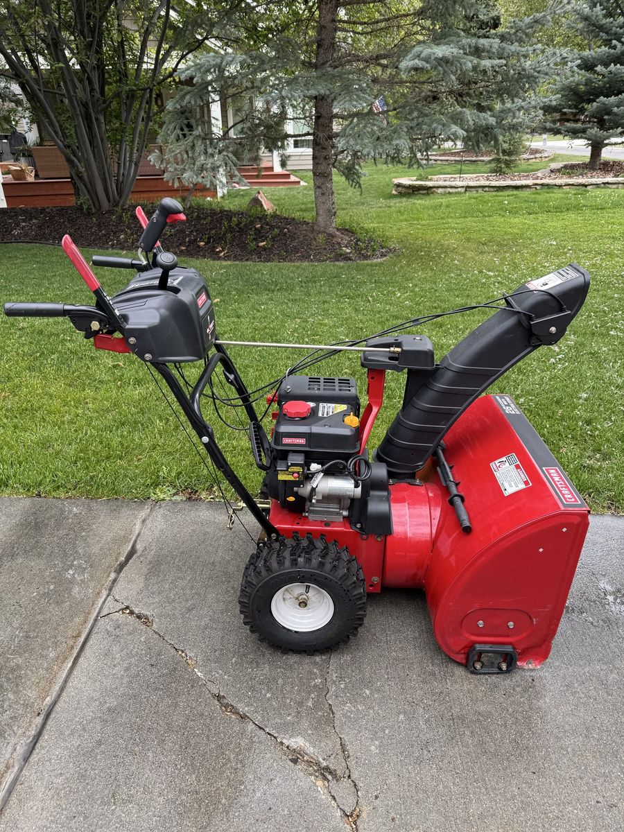 Craftsman 26-Inch Dual Stage Gas Snow Blower with Electric Start