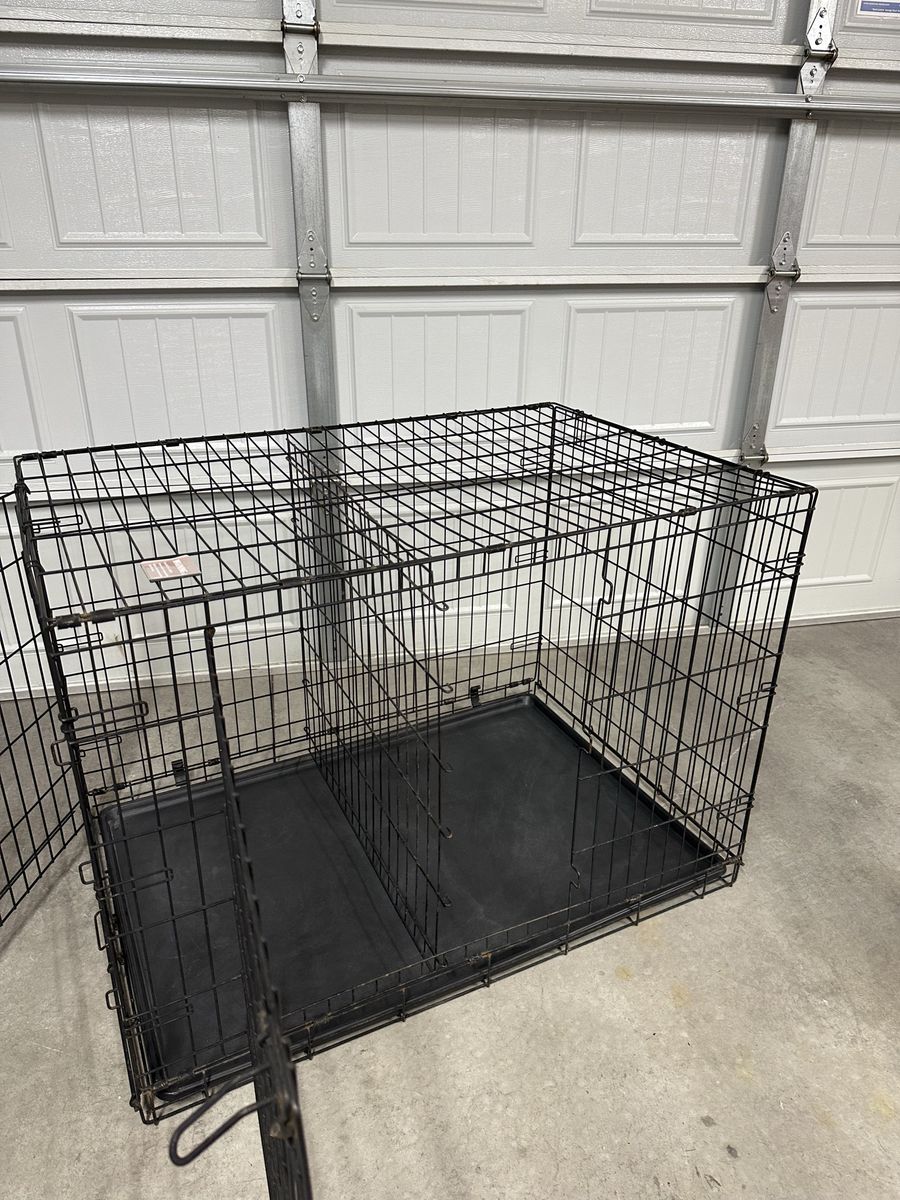 Large dog kennel