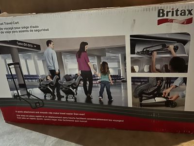 Britax car seat travel cart