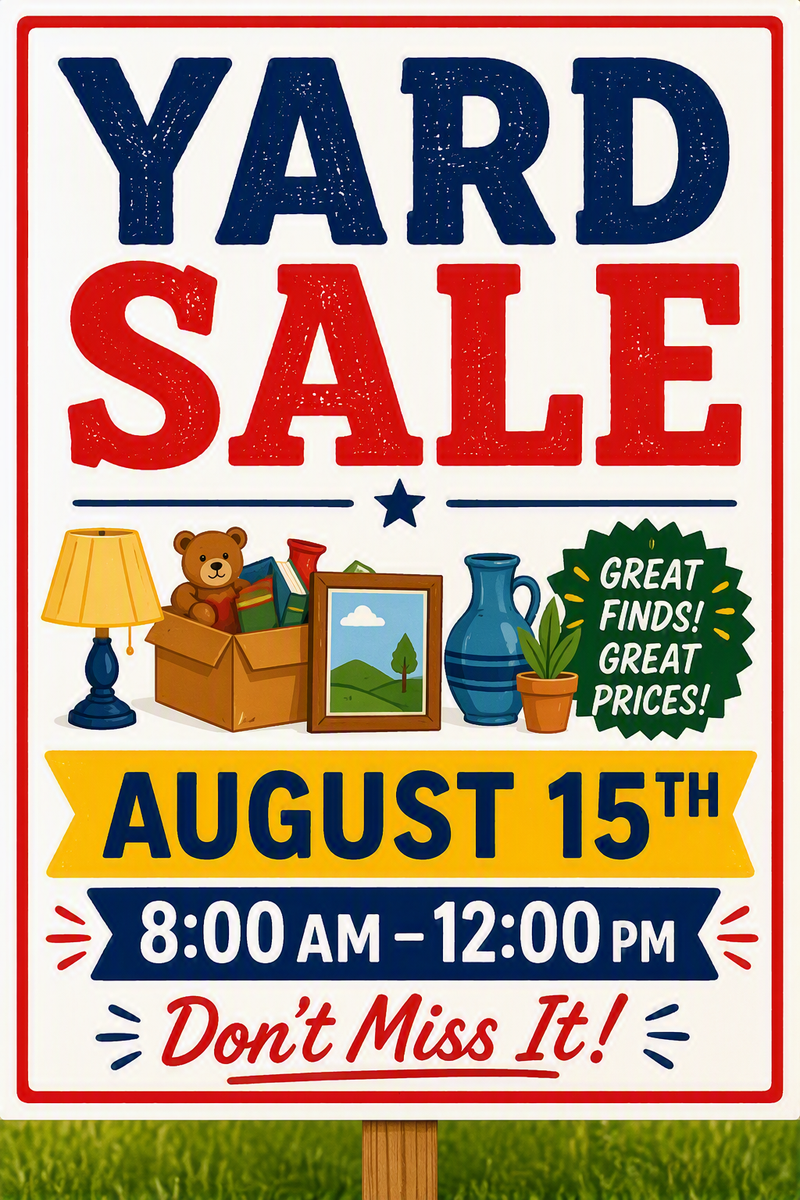 YARD SALE