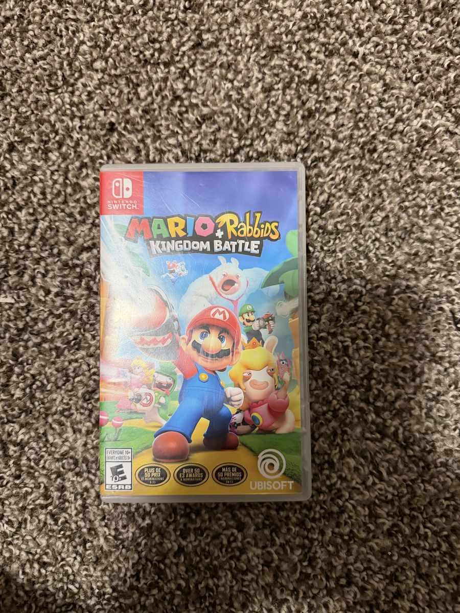 Nintendo Switch Mario + Rabbids Kingdom Battle - Ubisoft - Used