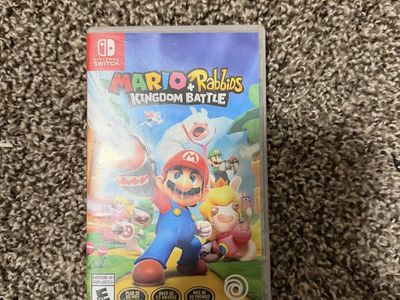 Nintendo Switch Mario + Rabbids Kingdom Battle - Ubisoft - Used