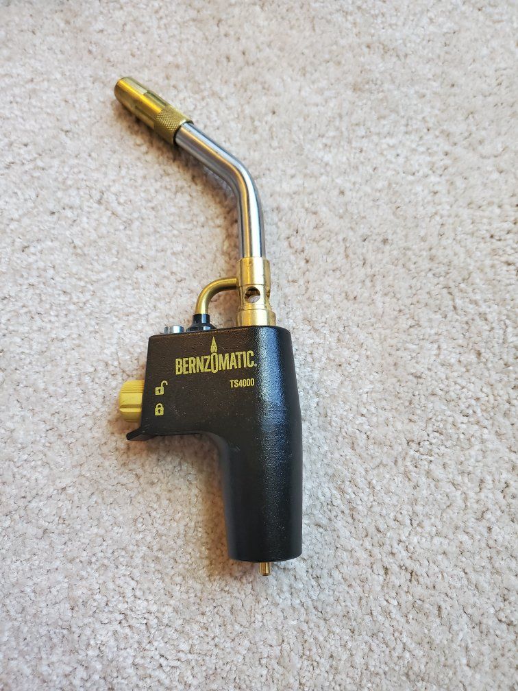 Bernzomatic TS4000 Trigger-Start Torch Head — $35