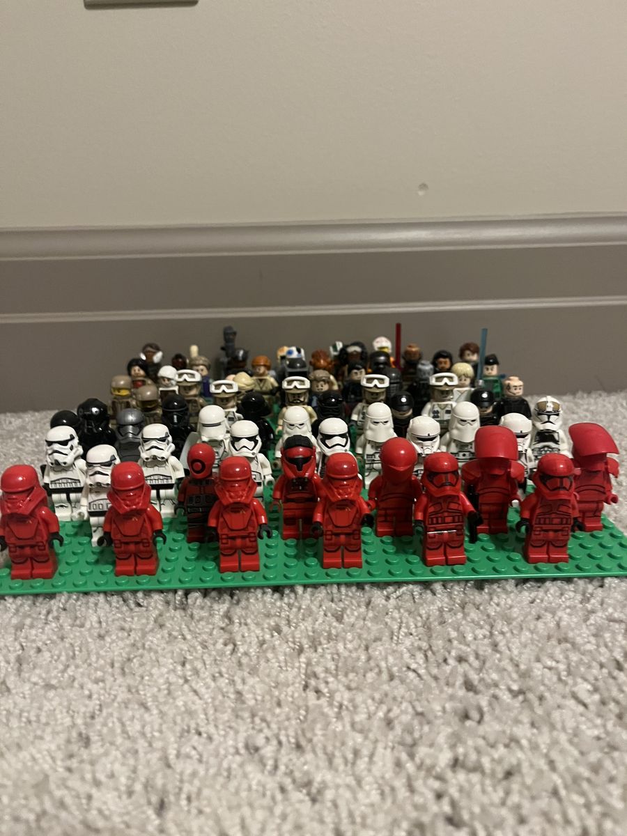 Lego mini figure collection