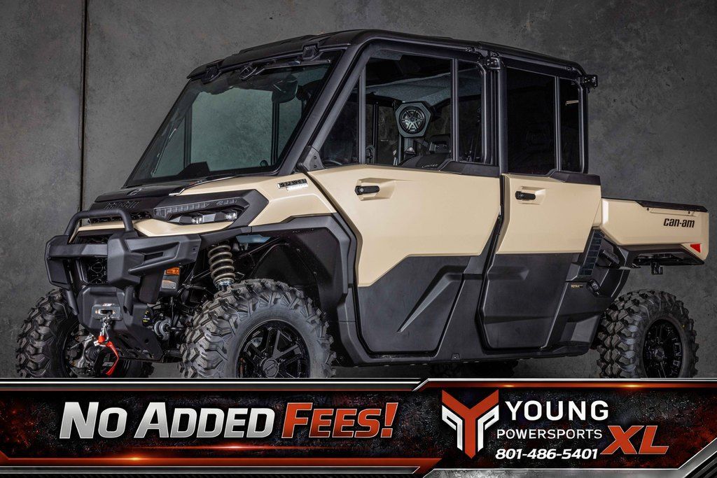 2026 Can-Am® Defender MAX Limited HD11 Desert Tan & Carbon Black