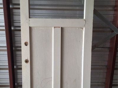 Beautiful Antique Half-Lite Farmhouse solid door