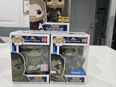 Thor Ragnarok Funko pops