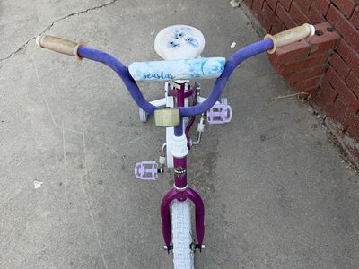 Pacific Cycle Sea Star 12-inch Purple Kids' Bike with Training Wheels