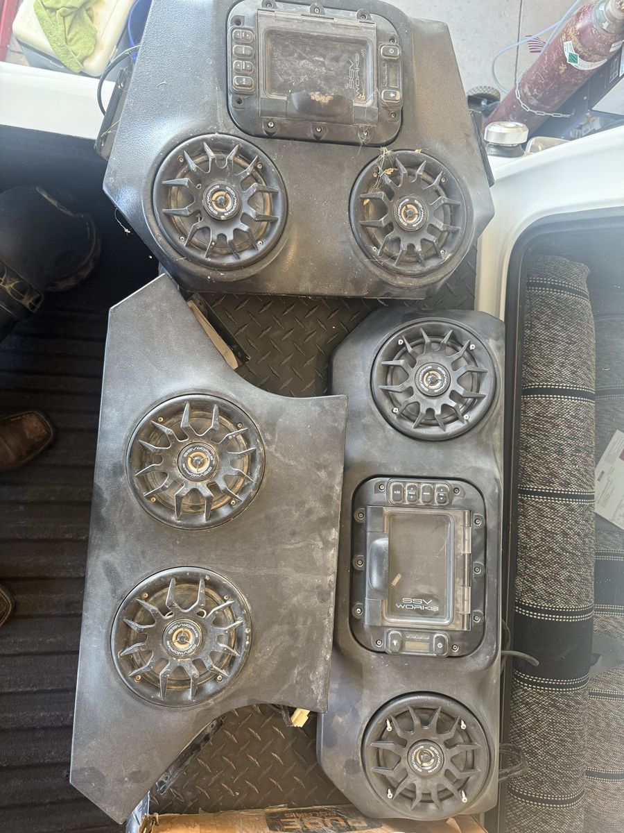 SSV Works full stereo system for older rzr 800