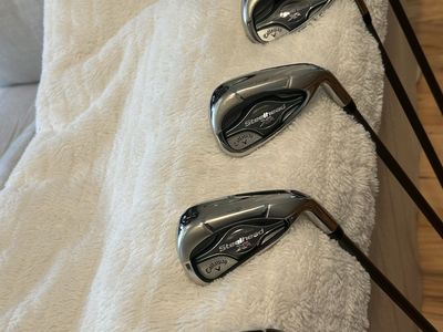 Callaway Steelhead XR Irons - Men's Right-Handed Golf Club Set (6-PW Iron) - Regular shafts