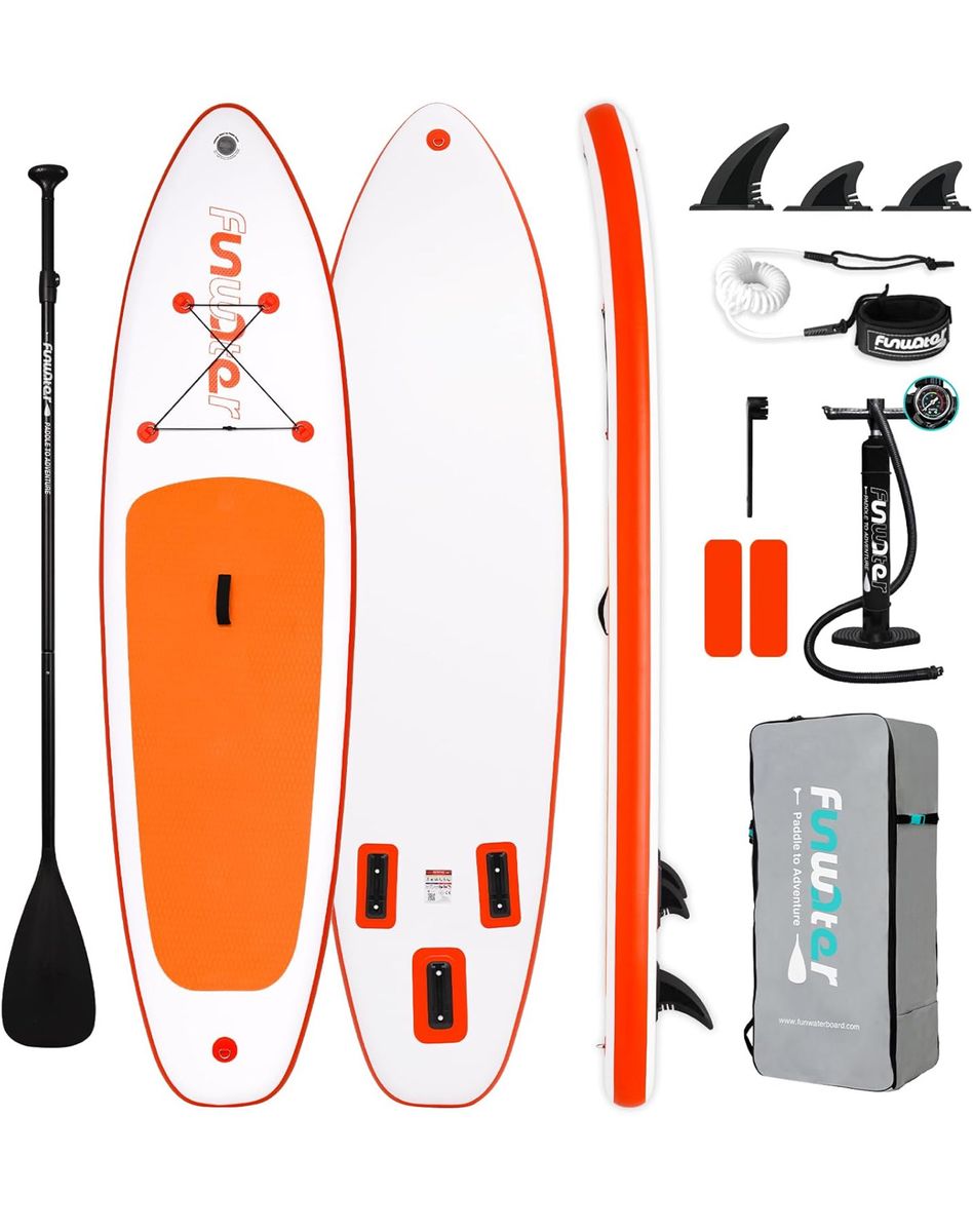 New Inflatable Stand Up Paddle Board BUNDLE- Still Factory Sealed!