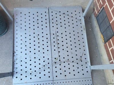 Aluminum Wheelchair Ramp with Handrails