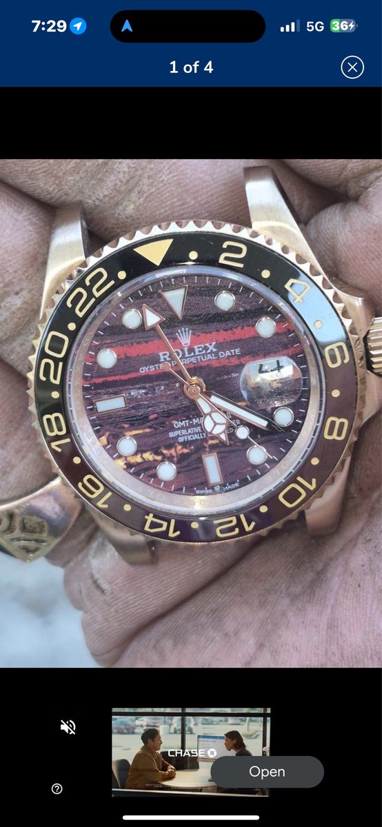 High quality Replica Rolex  GMT-Master II - Tiger Eye Pattern Dial