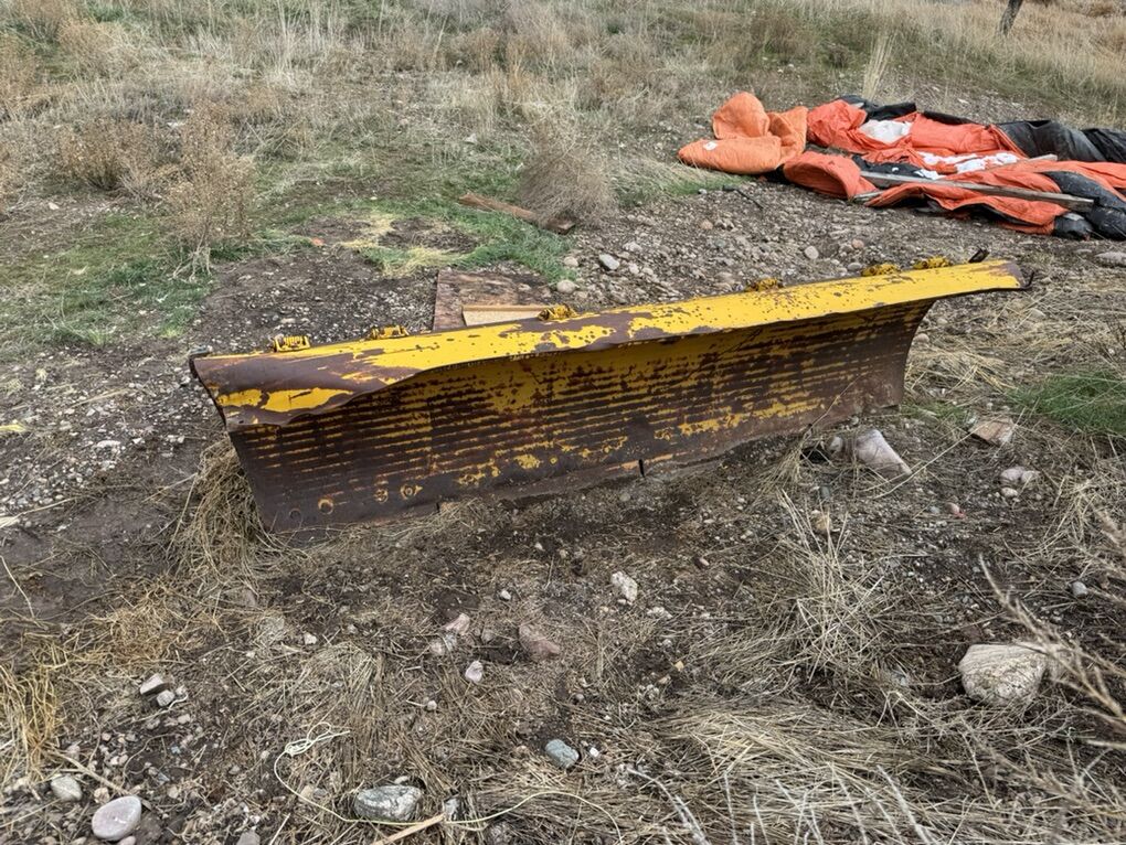 Dump Truck Snow Plow