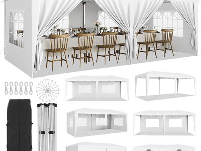 10x20ft Canopy Tent (White)