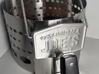 NEW OKLAHOMA JOE'S HALFTIME XL CHARCOAL STARTER