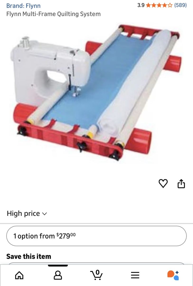 Flynn Multi Frame Quilting System