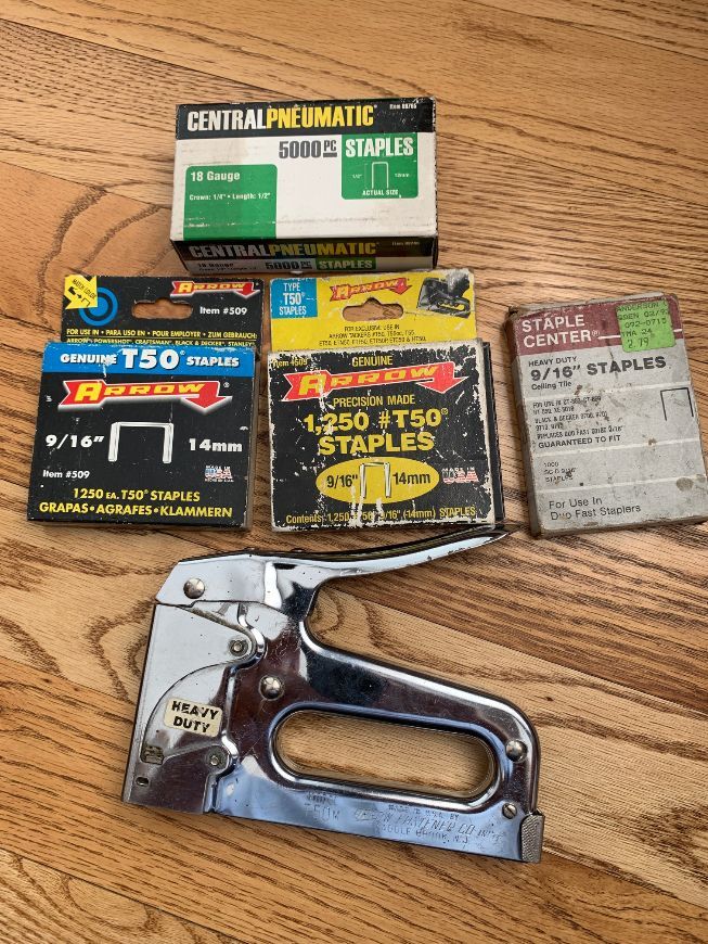 Arrow T50 Heavy Duty Manual Staple Gun