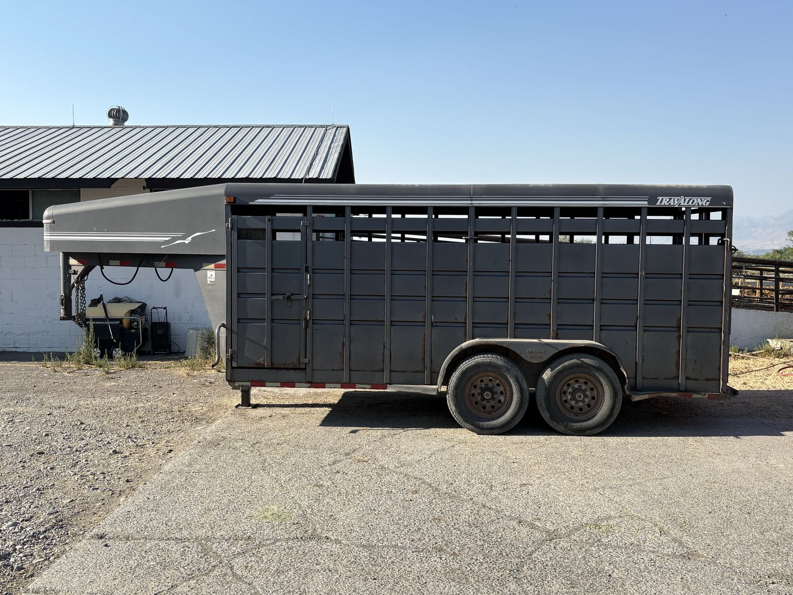 2000 16’ Travalong Stock Trailer