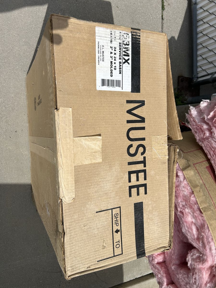 Mustee Mop Service Basin