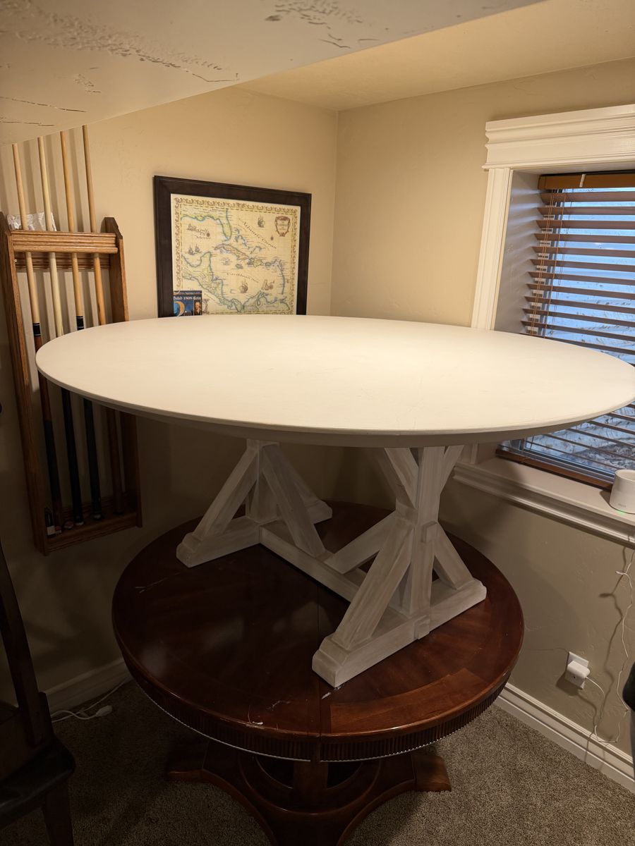 48” Round Concrete Table