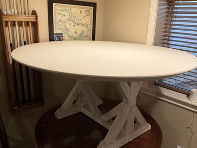 48” Round Concrete Table