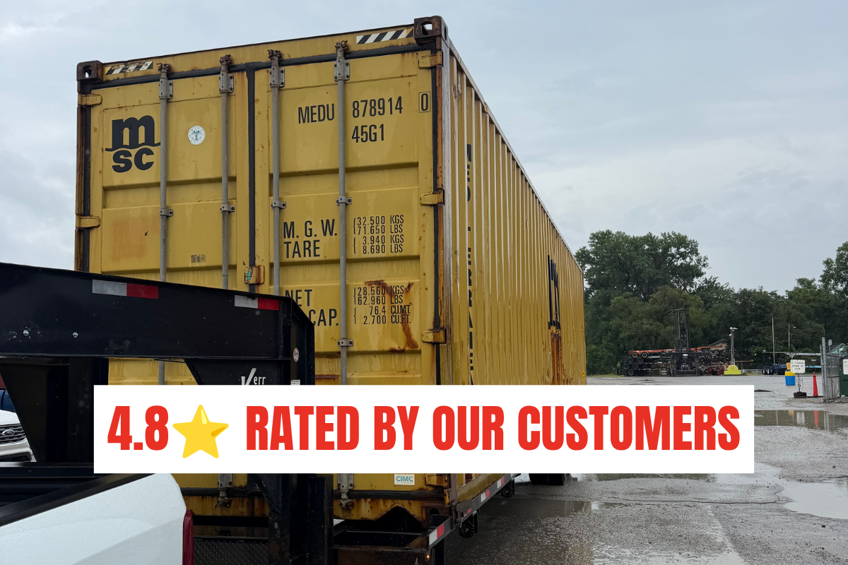 20' One Trip Container – Business Inventory Storage – Available Now