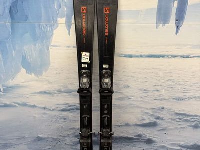 Used 2022 Salomon Stance 80 161cm Skis w/Salomon M11 Bindings