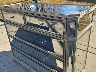 Restoration Hardware Mirrored Dresser-Art Deco was $5860