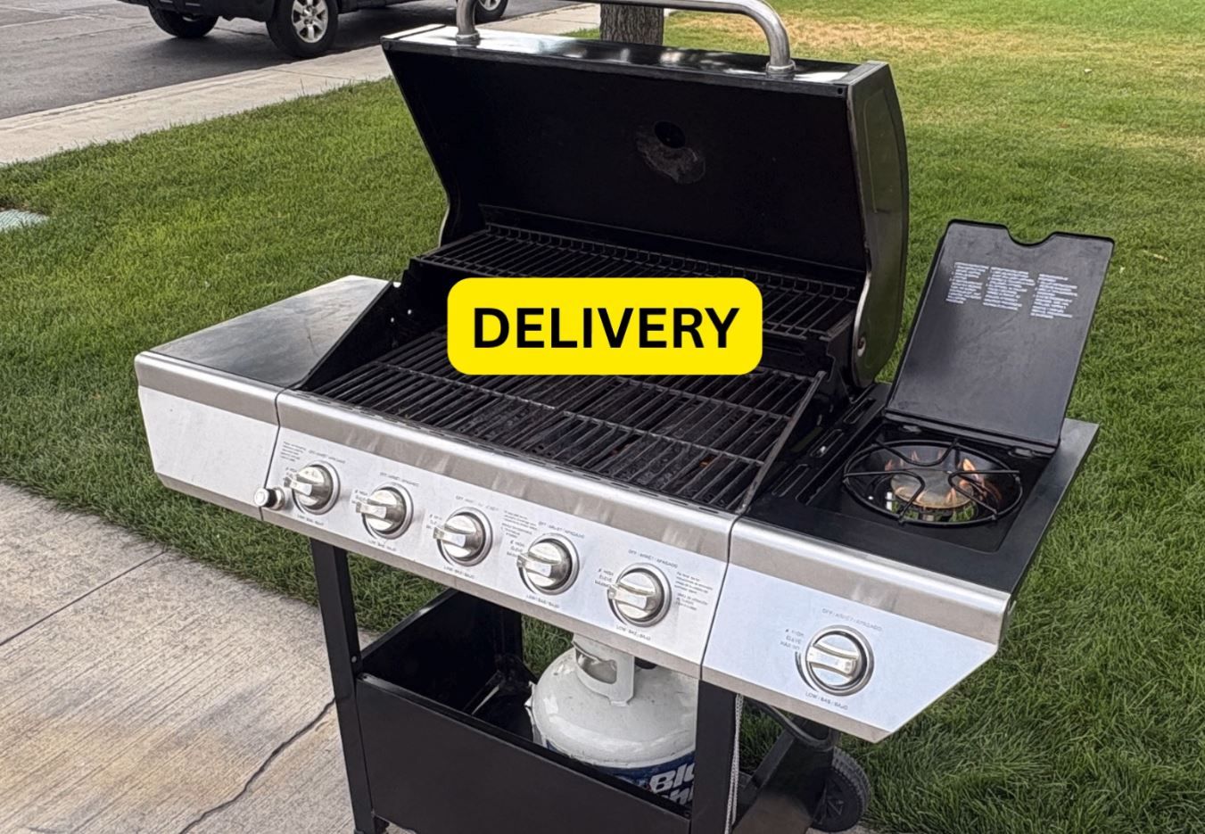 DELIVERY - WORKING/CLEANED 6 Burner NexGrill BBQ Grill