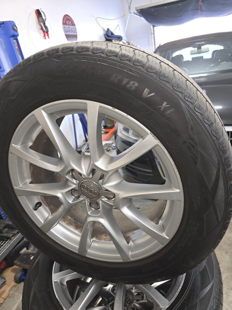 18"  Genuine Audi Wheels and Tires- set