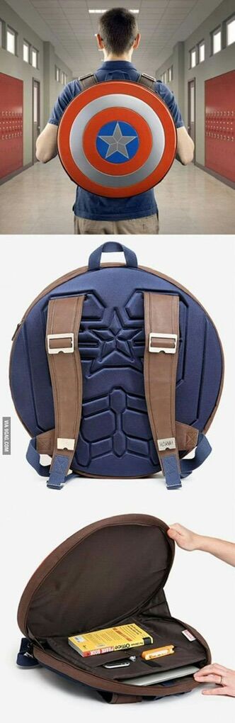 Captain America 75th Anniversary Shelid Backpack