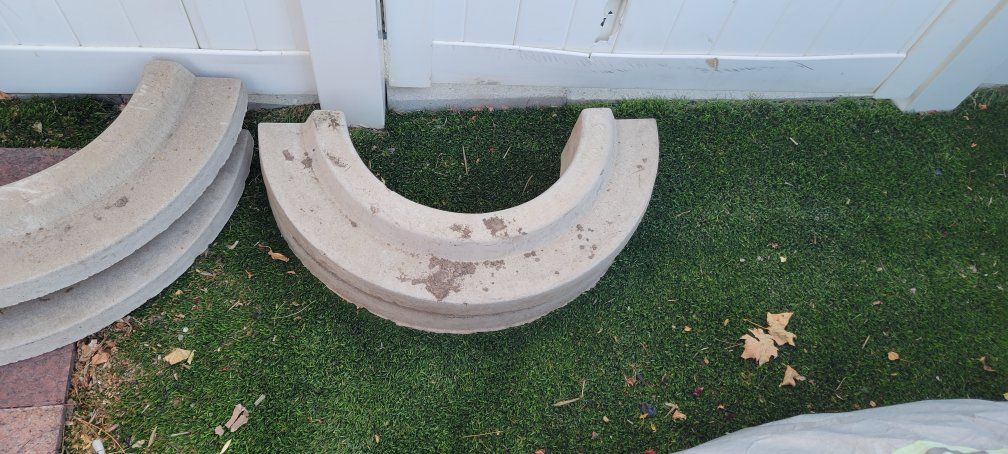 Used Concrete Tree Rings
