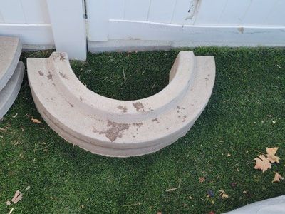 Used Concrete Tree Rings
