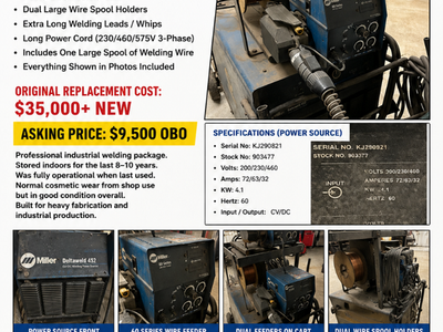 Industrial welder-used