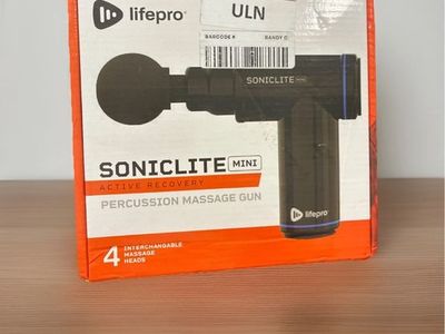 Sonic LifePro Percussive Massage Gun - New