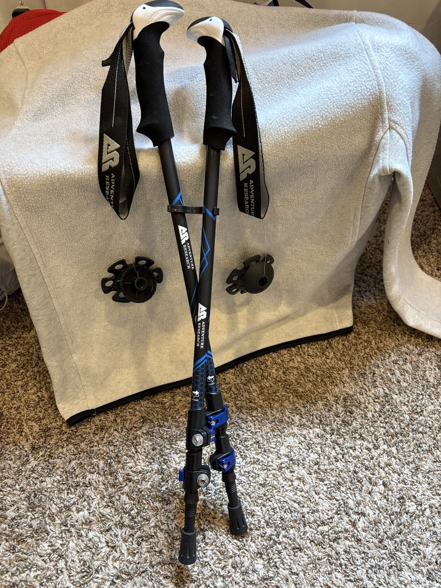 Adventure Research Walking sticks/poles New!