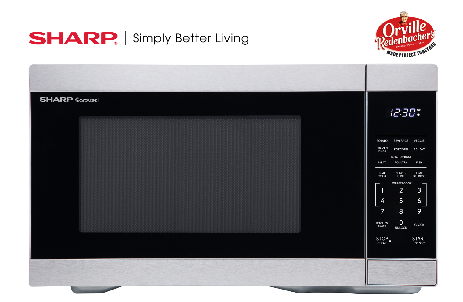 Whirlpool 1.7 cu. ft. Over-the-Range Microwave with Microwave Presets - Stainless Steel - non whitelisted